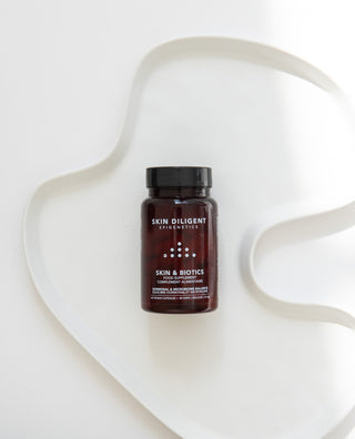 Skin Diligent Skin & Biotics Food Supplement to support Hormonal Balance & Gut Health