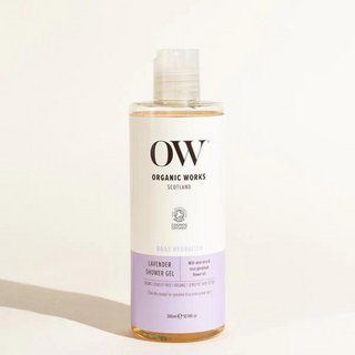 Organic Works Lavender Shower Gel with Vitamin A