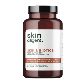 Skin Diligent Food Supplement for Hormonal Balance & Gut Health